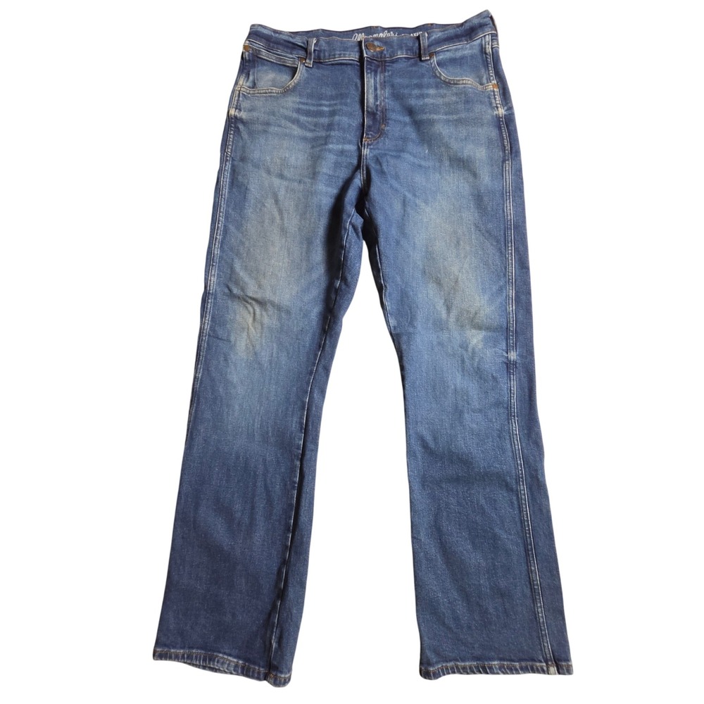 Wrangler Retro Mens Relaxed Bootcut Jeans 36x32 Troxler Dark Wash 112346889